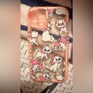 Cute marie Pattern Phone Case - Pink
